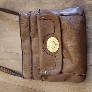 Etienne Aigner Brown Crossbody Bag